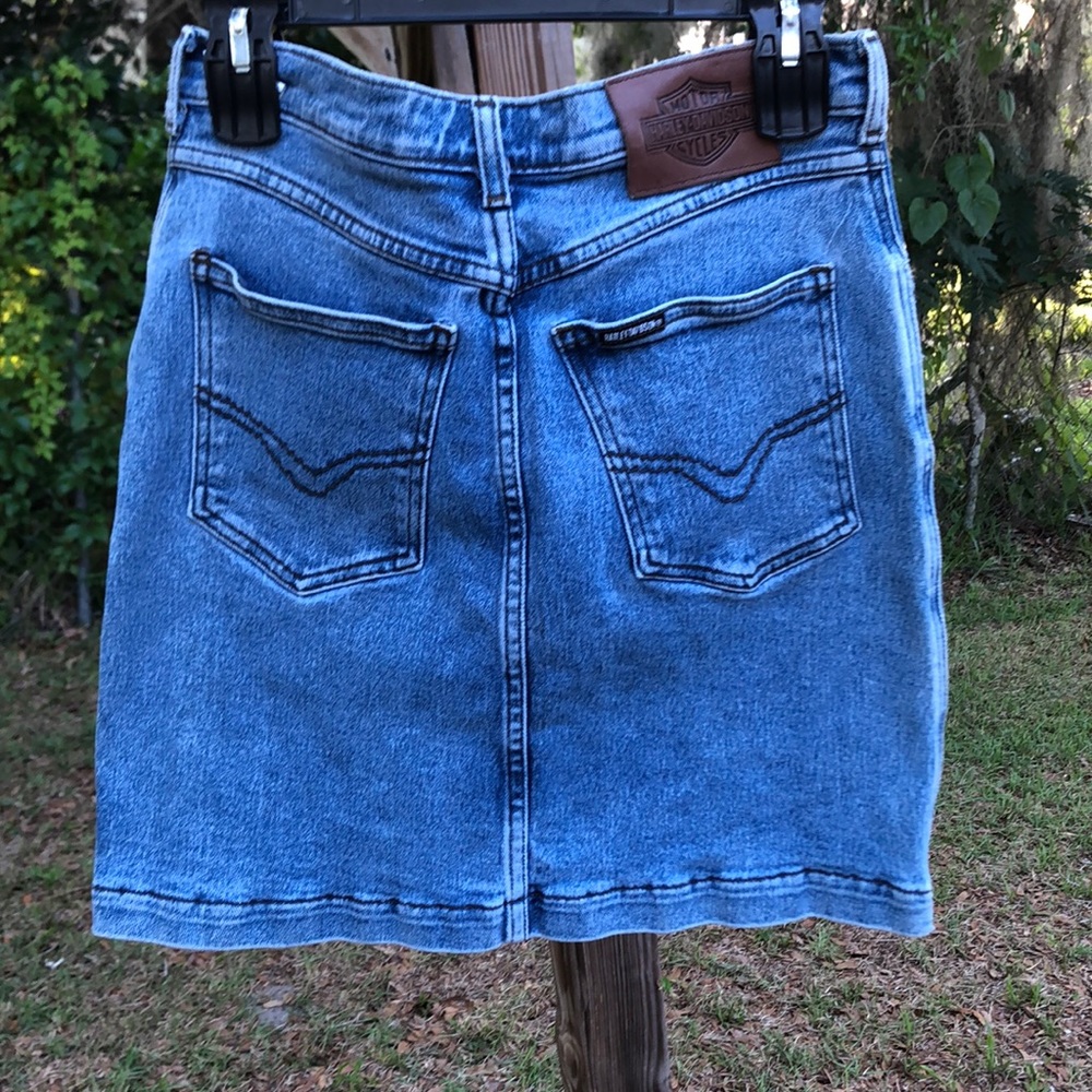 Harley Davidson Jean skirt